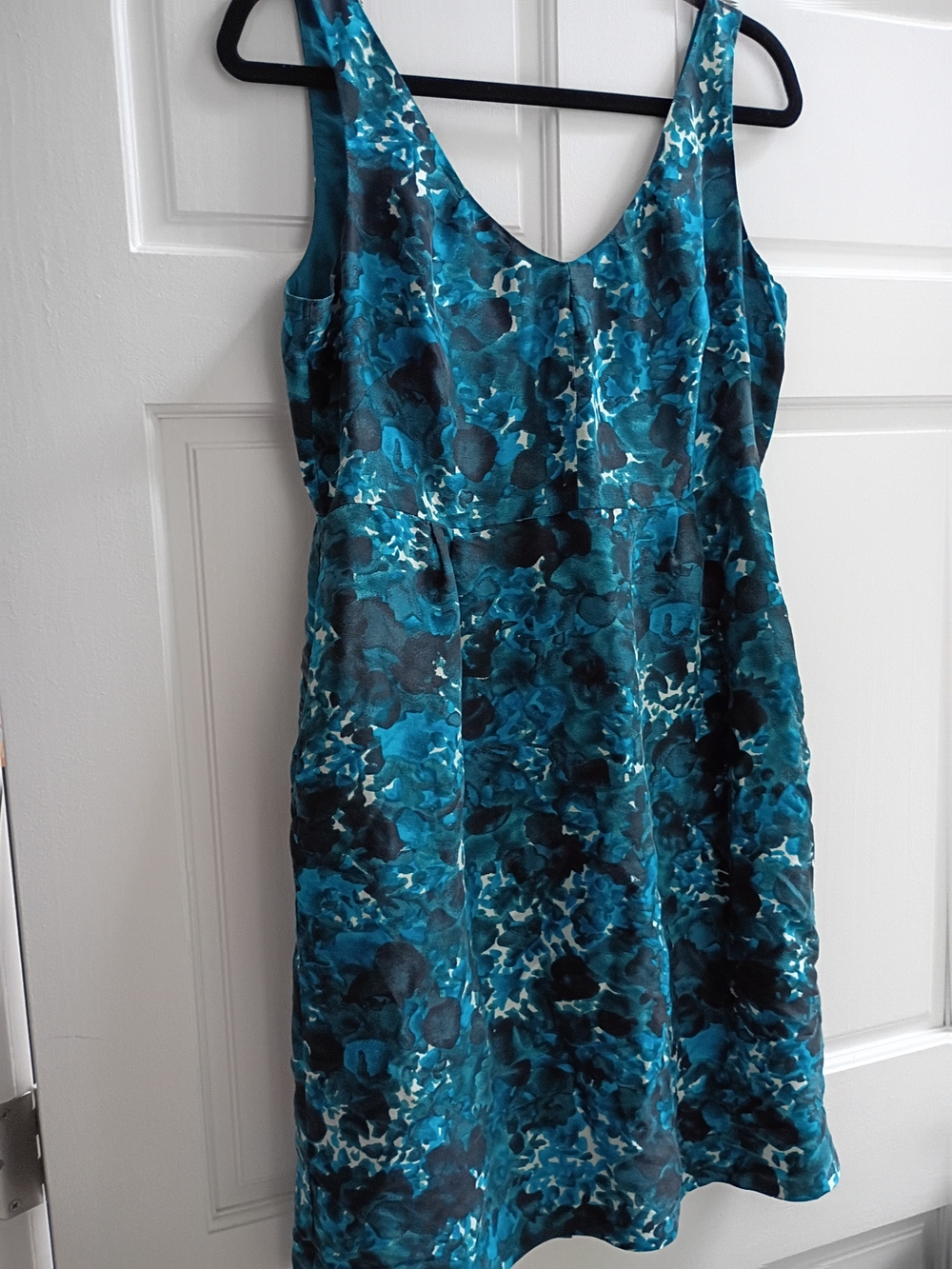 J Crew Dreamy Floral Soft Silk Dress